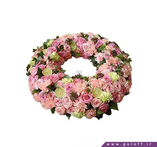 سفارش گل مناسبتی - تاج گل ژنورا - Genora | گل آف